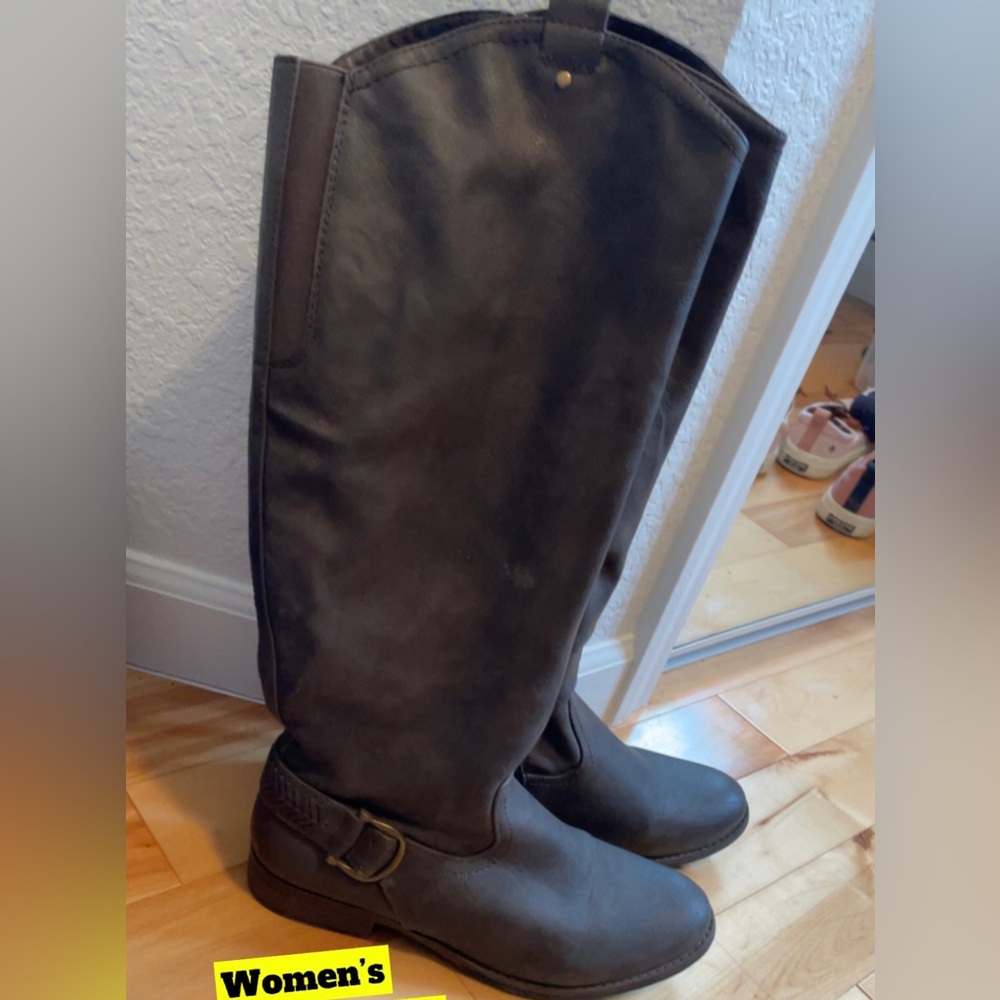 High Shin boots